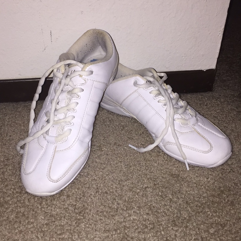 White cheer shoes